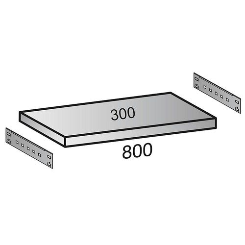 4260035210881 - Zusatzboden für Archiv-Steckregal Tiefe 300 mm Breite 800 mm 4260035210881 - Zusatzboden für Archiv-Steckregal Tiefe 300 mm Breite 800 mm