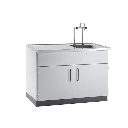 4061753095664 - Laborspüle Tischplatte   Becken Polypropylen (PP) BxTxH 910 x 750 x 900   1285 mm kaiserkraft