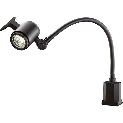 4003682676910 - LED-Flexarm-Maschinenleuchte IP65 Anschlussspannung 100 - 240 V mit Aufschraubfuß kaiserkraft
