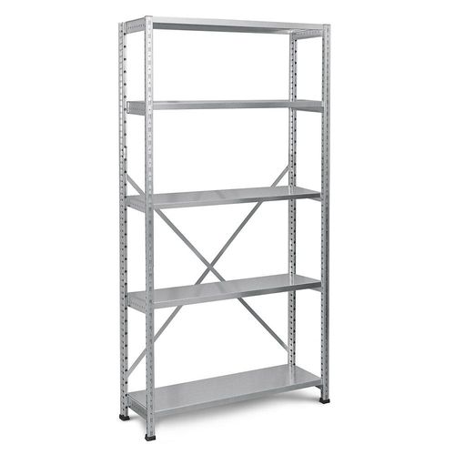 4260035211604 - Industrie- und Lagersteckregal Bodenbreite 1000 mm 5 Böden Grundfeld mit Tiefe 400 mm 4260035211604 - Industrie- und Lagersteckregal Bodenbreite 1000 mm 5 Böden Grundfeld mit Tiefe 400 mm