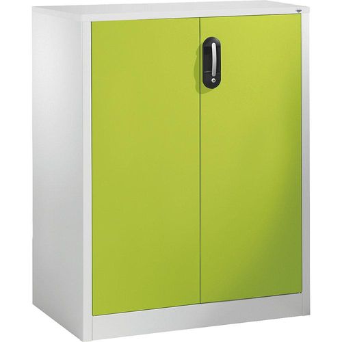 4064615320553 - ACURADO Akten-Sideboard 3 Ordnerhöhen HxBxT 1200 x 930 x 500 mm lichtgrau viridingrün 4064615320553 - ACURADO Akten-Sideboard 3 Ordnerhöhen HxBxT 1200 x 930 x 500 mm lichtgrau viridingrün