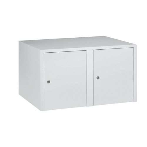 4250618223315 - Aufsatzschrank München 2 Abteile lichtgrau Breite 800 mm Wolf 4250618223315 - Aufsatzschrank München 2 Abteile lichtgrau Breite 800 mm Wolf