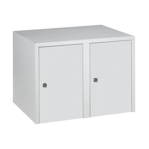 4250618223087 - Aufsatzschrank München 2 Abteile lichtgrau Breite 600 mm Wolf 4250618223087 - Aufsatzschrank München 2 Abteile lichtgrau Breite 600 mm Wolf