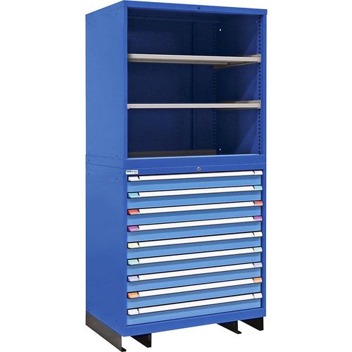 7630022345211 - Modulares Schranksystem 9 Schubladen 2 Fachböden HxBxT 2100 x 1005 x 695 mm 7630022345211 - Modulares Schranksystem 9 Schubladen 2 Fachböden HxBxT 2100 x 1005 x 695 mm