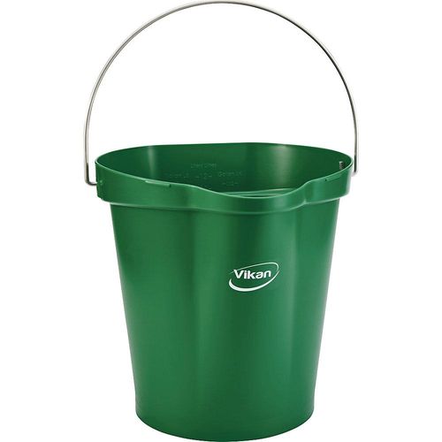 5705020568626 - Vikan Eimer lebensmittelecht Volumen 12 l VE 6 Stk grün 5705020568626 - Vikan Eimer lebensmittelecht Volumen 12 l VE 6 Stk grün