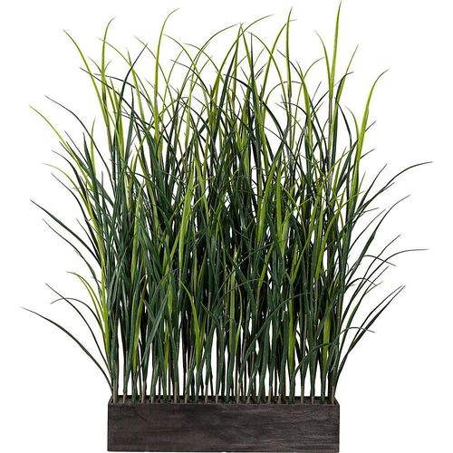4064118079064 - Kunststoffgras-Raumteiler im Holzkasten BxT 600 x 100 mm Höhe ca 1200 mm 4064118079064 - Kunststoffgras-Raumteiler im Holzkasten BxT 600 x 100 mm Höhe ca 1200 mm