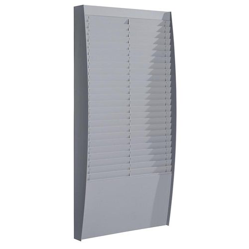 3660141170191 - Paperflow Sortiertafel 2 x 25 Fächer HxBxT 1120 x 544 x 129 mm alusilber