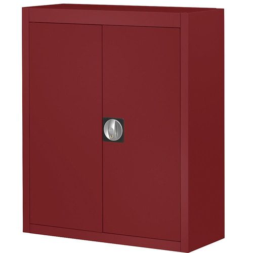 4250633314296 - mauser Magazinschrank HxBxT 820 x 680 x 280 mm ohne Sichtlagerkästen einfarbig rot ab 3 Stk 4250633314296 - mauser Magazinschrank HxBxT 820 x 680 x 280 mm ohne Sichtlagerkästen einfarbig rot ab 3 Stk