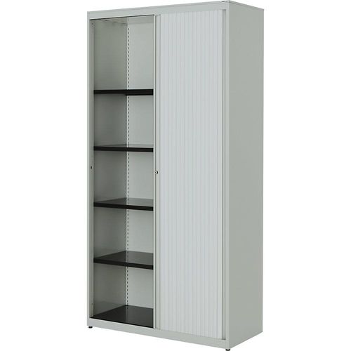 4250633330197 - mauser Querrollladenschrank HxBxT 1956 x 1000 x 432 mm Stahlplatte 4 Fachböden lichtgrau lichtgrau lichtgrau 4250633330197 - mauser Querrollladenschrank HxBxT 1956 x 1000 x 432 mm Stahlplatte 4 Fachböden lichtgrau lichtgrau lichtgrau