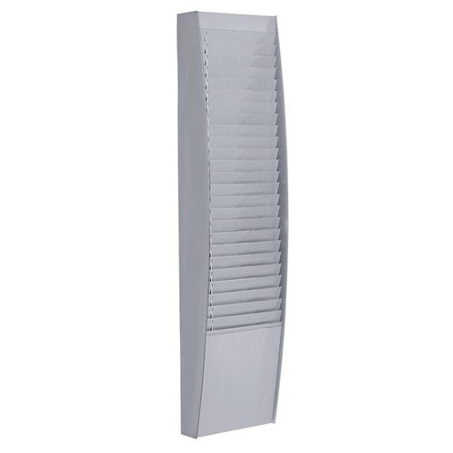 3660141170160 - Paperflow Sortiertafel 1 x 25 Fächer HxBxT 1120 x 273 x 129 mm alusilber