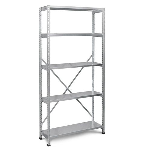 4260035211208 - Industrie- und Lagersteckregal Bodenbreite 800 mm 5 Böden Grundfeld mit Tiefe 400 mm 4260035211208 - Industrie- und Lagersteckregal Bodenbreite 800 mm 5 Böden Grundfeld mit Tiefe 400 mm