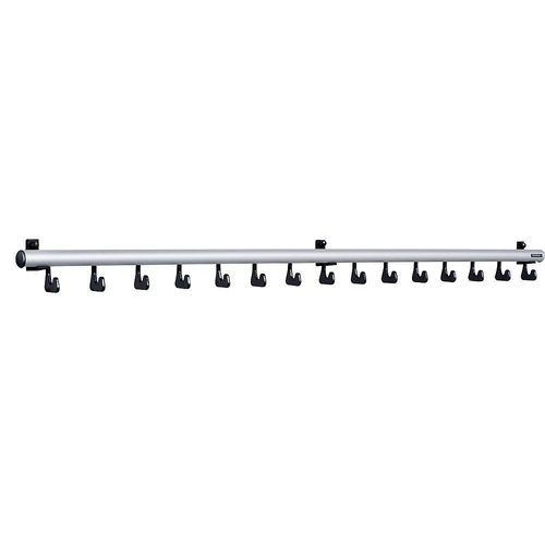 4061753106841 - eurokraft pro Wandgarderobenleiste HxT 80 x 80 mm 15 Haken Breite 1500 mm VE 1 Stk 4061753106841 - eurokraft pro Wandgarderobenleiste HxT 80 x 80 mm 15 Haken Breite 1500 mm VE 1 Stk