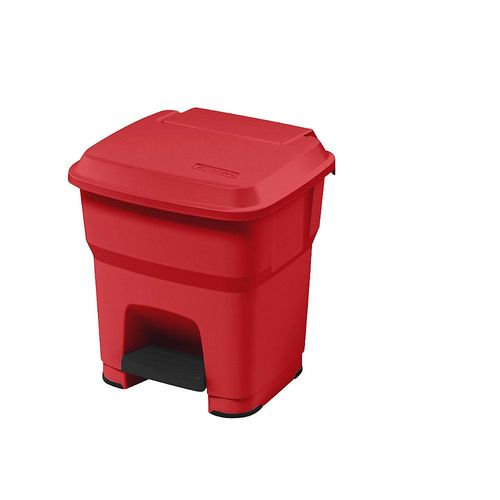 4052021000268 - Pedal-Abfallsammler HERA Volumen 35 l BxHxT 390 x 440 x 390 mm rot 4052021000268 - Pedal-Abfallsammler HERA Volumen 35 l BxHxT 390 x 440 x 390 mm rot