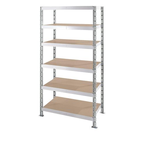 4061753240125 - Universalsteckregal Spanplattenböden HxBxT 1976 x 1050 x 500 mm Grundregal kaiserkraft