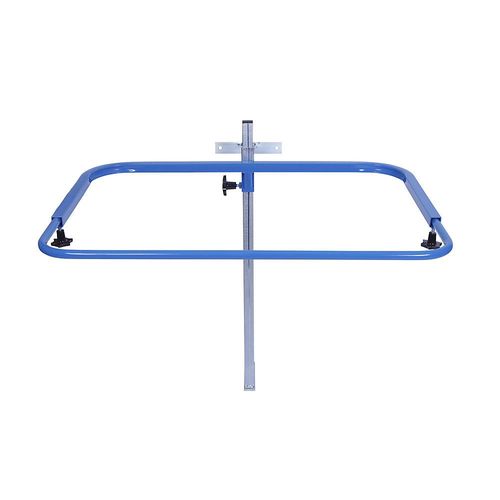 4061753037848 - eurokraft pro Großvolumen Wertstoffsammler Stahl für Volumen 1000 l 1-fach-Wandkonsole
