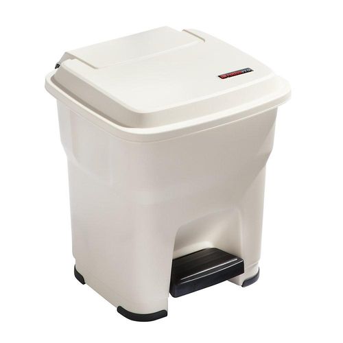 4052021000299 - Pedal-Abfallsammler HERA Volumen 35 l BxHxT 390 x 440 x 390 mm beige