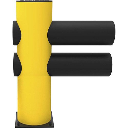 4250912311541 - Dancop International Gmbh - Verkehrsbarriere Spezialkunststoff zweizeilig Endpfosten Höhe 760 mm Durchm 200 mm gelb schwarz 4250912311541 - Dancop International Gmbh - Verkehrsbarriere Spezialkunststoff zweizeilig Endpfosten Höhe 760 mm Durchm 200 mm gelb schwarz