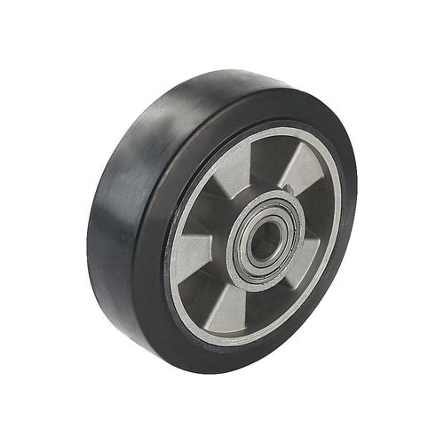 4250615216495 - Elastik-Vollgummi-Reifen schwarz Präzisionskugellager Rad-Ø x Breite 160 x 50 mm Proroll 4250615216495 - Elastik-Vollgummi-Reifen schwarz Präzisionskugellager Rad-Ø x Breite 160 x 50 mm Proroll