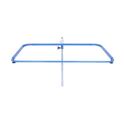 4061753037855 - eurokraft pro Großvolumen Wertstoffsammler Stahl für Volumen 2500 l 1-fach-Wandkonsole