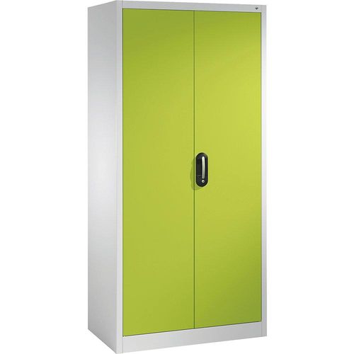 4069361477063 - ACURADO Universalschrank BxT 930 x 500 mm lichtgrau   viridingrün