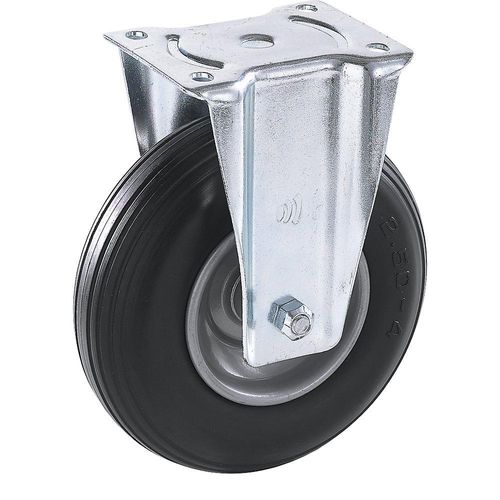 4250621200341 - PU-Reifen pannensicher Rad-Ø x Breite 260 x 85 mm Bockrolle mit Rollenlager kaiserkraft 4250621200341 - PU-Reifen pannensicher Rad-Ø x Breite 260 x 85 mm Bockrolle mit Rollenlager kaiserkraft