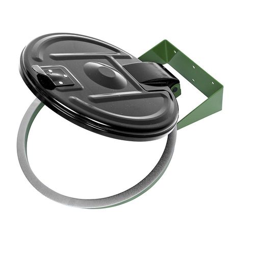 8594168470017 - Wand-Müllsackhalter für Volumen 120 l grün Kunststoffdeckel 8594168470017 - Wand-Müllsackhalter für Volumen 120 l grün Kunststoffdeckel