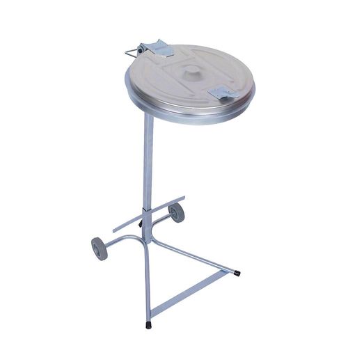 8594168470147 - Müllsackständer für Volumen 120 l 2-Rad-Fahrgestell verzinkt Stahldeckel 8594168470147 - Müllsackständer für Volumen 120 l 2-Rad-Fahrgestell verzinkt Stahldeckel