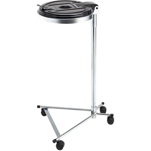 8594168470185 - Müllsackständer für Volumen 120 l 4-Rad-Fahrgestell verzinkt Kunststoffdeckel 8594168470185 - Müllsackständer für Volumen 120 l 4-Rad-Fahrgestell verzinkt Kunststoffdeckel