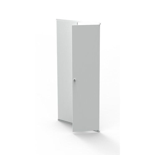 4044917284302 - Türanbausatz komplett für Büro-Steckregal für Regalhöhe 1900 mm Breite 760 mm kaiserkraft