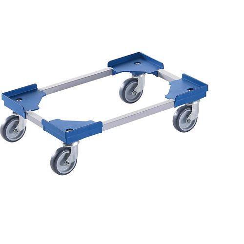 4061753114624 - EUROKRAFTbasic Profi-Fahrgestell Hybrid für Euroformat 600 x 400 mm blau ab 20 Stk 4061753114624 - EUROKRAFTbasic Profi-Fahrgestell Hybrid für Euroformat 600 x 400 mm blau ab 20 Stk