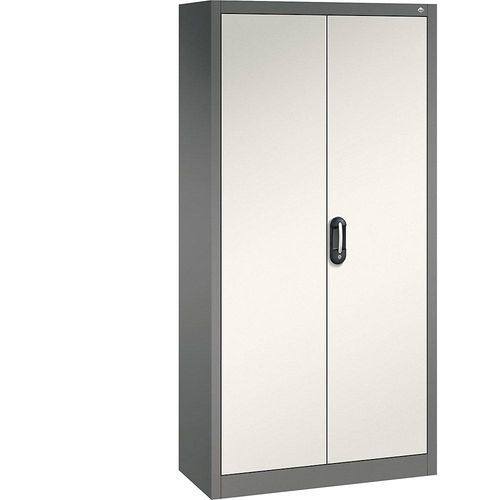 4069361474536 - ACURADO Universalschrank BxT 930 x 400 mm vulkangrau   perlweiß ab 2 Stk C+P