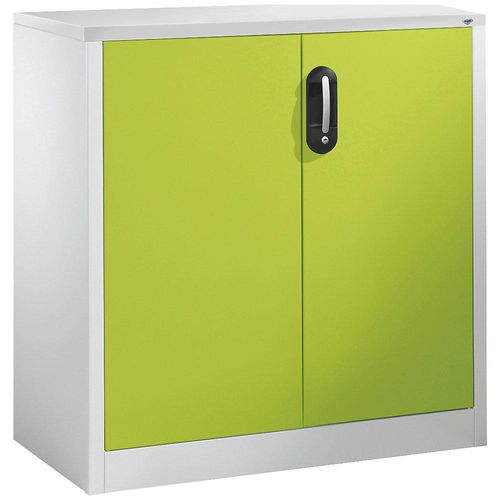 4059369440299 - ACURADO Akten-Sideboard 2 Ordnerhöhen HxBxT 1000 x 930 x 500 mm lichtgrau viridingrün 4059369440299 - ACURADO Akten-Sideboard 2 Ordnerhöhen HxBxT 1000 x 930 x 500 mm lichtgrau viridingrün