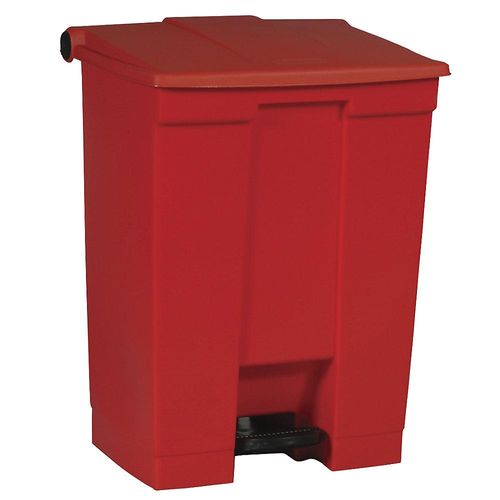 0086876052893 - Tretabfalleimer Industrie aus Polyethylen Volumen 68 l rot ab 5 Stk Rubbermaid
