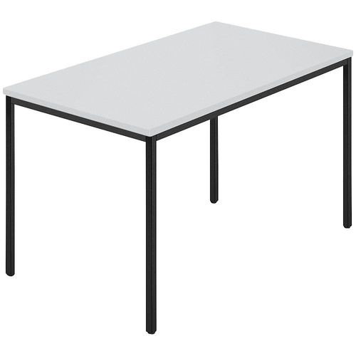 4250709201567 - Rechtecktisch Vierkantrohr beschichtet BxT 1200 x 800 mm grau anthrazit 4250709201567 - Rechtecktisch Vierkantrohr beschichtet BxT 1200 x 800 mm grau anthrazit