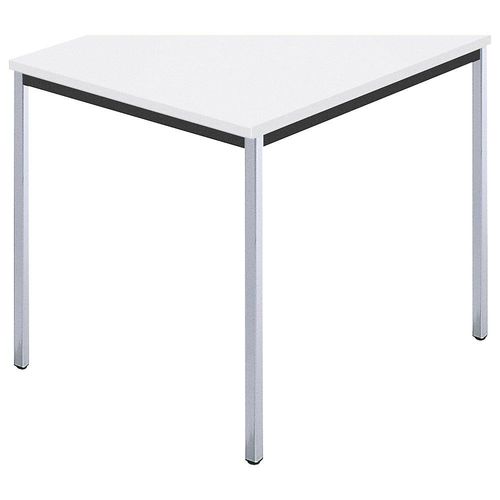 4250709201956 - Rechtecktisch Vierkantrohr verchromt BxT 800 x 800 mm weiß 4250709201956 - Rechtecktisch Vierkantrohr verchromt BxT 800 x 800 mm weiß