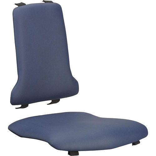 4016849531083 - Polster für Arbeitsstühle Kunstleder blau