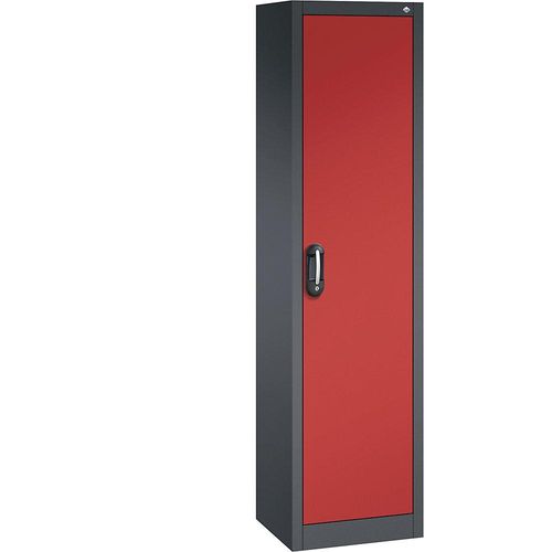 4056211264058 - ACURADO Universalschrank BxT 500 x 400 mm schwarzgrau   feuerrot