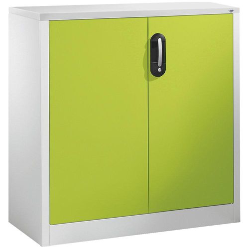 4064615319694 - ACURADO Akten-Sideboard 2 Ordnerhöhen HxBxT 1000 x 930 x 400 mm lichtgrau viridingrün C+P 4064615319694 - ACURADO Akten-Sideboard 2 Ordnerhöhen HxBxT 1000 x 930 x 400 mm lichtgrau viridingrün C+P