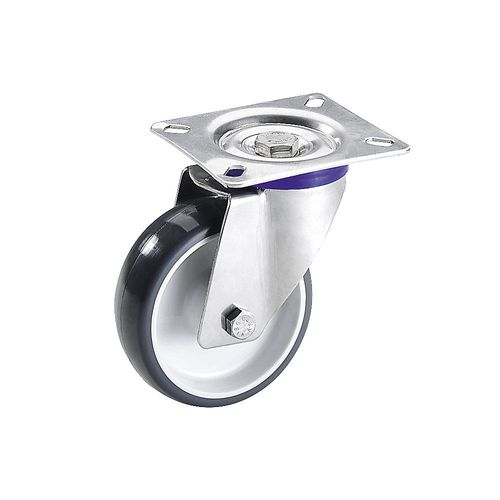 4250615249950 - Polyurethan-Reifen Gehäuse Edelstahl Rad-Ø x Breite 160 x 38 mm Lenkrolle Proroll 4250615249950 - Polyurethan-Reifen Gehäuse Edelstahl Rad-Ø x Breite 160 x 38 mm Lenkrolle Proroll