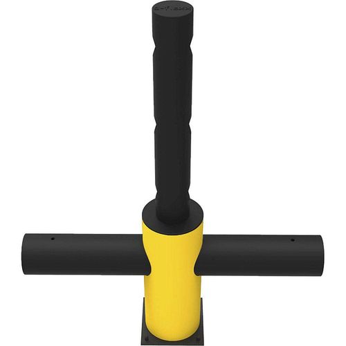 4250912311251 - Dancop International Gmbh - Verkehrsbarriere Spezialkunststoff vierzeilig Mittelpfosten Höhe 1200 mm Breite 1000 mm gelb schwarz 4250912311251 - Dancop International Gmbh - Verkehrsbarriere Spezialkunststoff vierzeilig Mittelpfosten Höhe 1200 mm Breite 1000 mm gelb schwarz