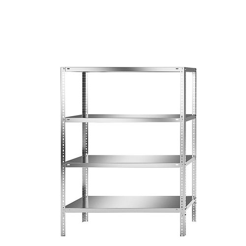 4021177029072 - Edelstahlregal Regalhöhe 1500 mm Grundregal Breite x Tiefe 1100 x 500 mm 4021177029072 - Edelstahlregal Regalhöhe 1500 mm Grundregal Breite x Tiefe 1100 x 500 mm