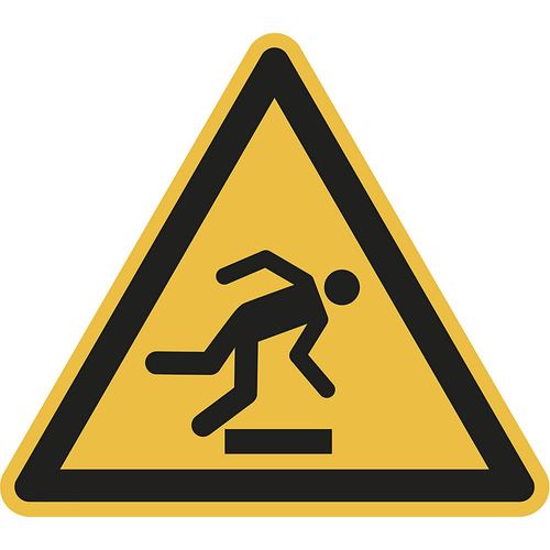 4061466040418 - Warnkennzeichen Warnung vor Stolpergefahr VE 10 Stk Folie Schenkellänge 100 mm 4061466040418 - Warnkennzeichen Warnung vor Stolpergefahr VE 10 Stk Folie Schenkellänge 100 mm