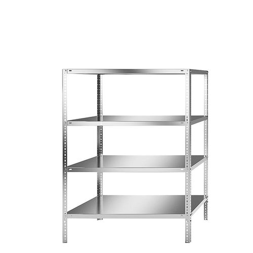 4021177029096 - Edelstahlregal Regalhöhe 1500 mm Grundregal Breite x Tiefe 1100 x 800 mm 4021177029096 - Edelstahlregal Regalhöhe 1500 mm Grundregal Breite x Tiefe 1100 x 800 mm