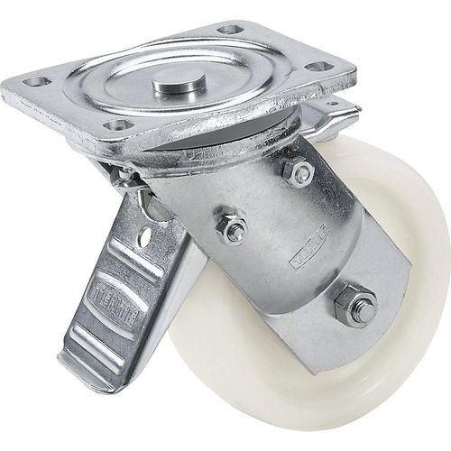 4031582316032 - TENTE Polyamid-Rad abriebfest Rad-Ø x Breite 125 x 50 mm Lenkrolle mit Doppelstopp 4031582316032 - TENTE Polyamid-Rad abriebfest Rad-Ø x Breite 125 x 50 mm Lenkrolle mit Doppelstopp