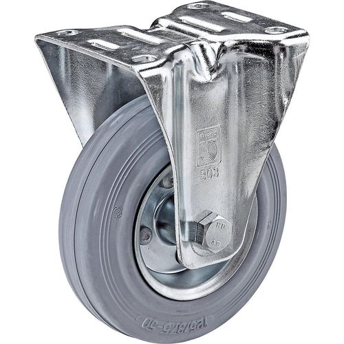 4053357001622 - Vollgummi-Reifen spurlos Rad-Ø x Breite 80 x 25 mm Bockrolle Wicke