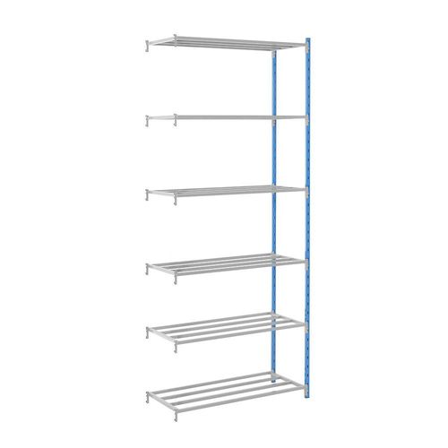 3612971001053 - Steckregal mit Rohr-Fachböden HxBxT 2496 x 990 x 500 mm Anbauregal 3612971001053 - Steckregal mit Rohr-Fachböden HxBxT 2496 x 990 x 500 mm Anbauregal