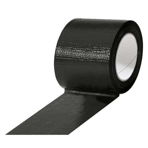 4260270820340 - Gewebeband in verschiedenen Farben VE 12 Rollen schwarz Bandbreite 75 mm ratioform