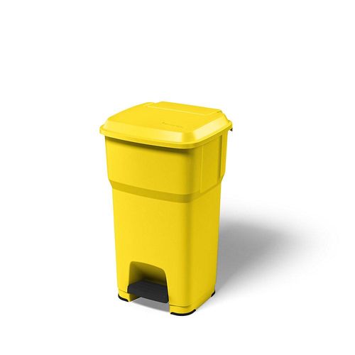 4052021000336 - Abfalleimer | Mit Fußpedal | Volumen 60 l | Gelb | Industrietreteimer - Farbe Abfallbehälter gelb| Deckelfarbe gelb 4052021000336 - Abfalleimer | Mit Fußpedal | Volumen 60 l | Gelb | Industrietreteimer - Farbe Abfallbehälter gelb| Deckelfarbe gelb