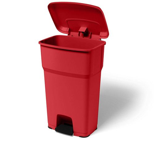 4052021000381 - Pedal-Abfallsammler HERA Volumen 85 l BxHxT 490 x 790 x 390 mm rot 4052021000381 - Pedal-Abfallsammler HERA Volumen 85 l BxHxT 490 x 790 x 390 mm rot