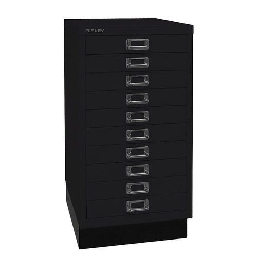5020073737516 - BISLEY MultiDrawerâ„¢ 29er Serie mit Sockel DIN A3 10 Schubladen schwarz 5020073737516 - BISLEY MultiDrawerâ„¢ 29er Serie mit Sockel DIN A3 10 Schubladen schwarz